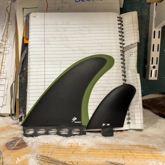 Firewire Stu Kenson Twinzer Single Tab Twin Fin Set 5