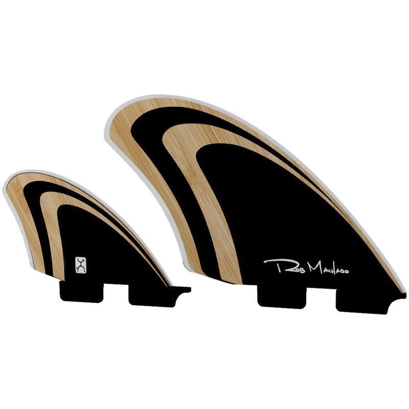 Load image into Gallery viewer, Firewire Machado Seaside Double Tab Quad Fin Set 2
