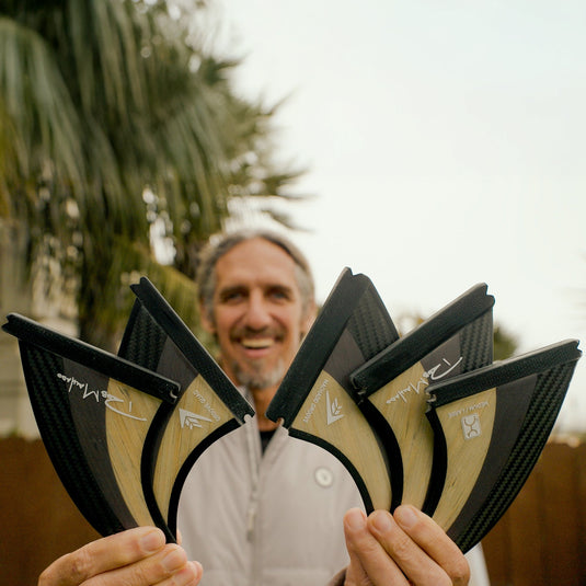 Firewire Machado Groove Single Tab Tri-Quad Fin Set 6