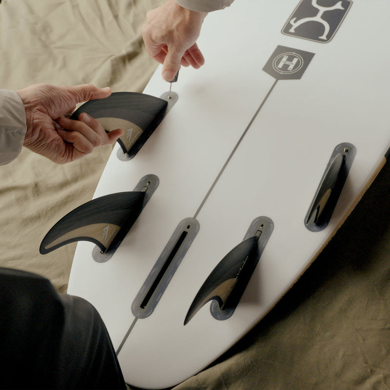 Load image into Gallery viewer, Firewire Machado Groove Single Tab Tri-Quad Fin Set 7
