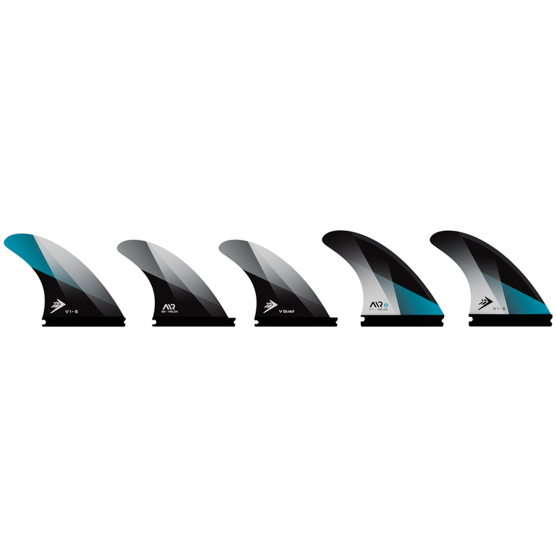 Load image into Gallery viewer, Firewire Velox Single Tab Tri-Quad Fin Set 8

