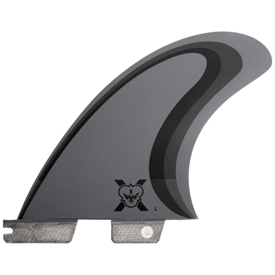 Flying Diamonds FDX-1 Double Tab Tri-Quad Fin Set 4