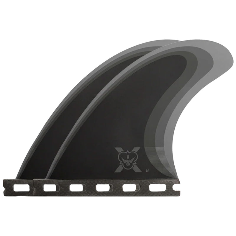 Load image into Gallery viewer, Flying Diamonds FDX-1 Single Tab Tri-Quad Fin Set 4
