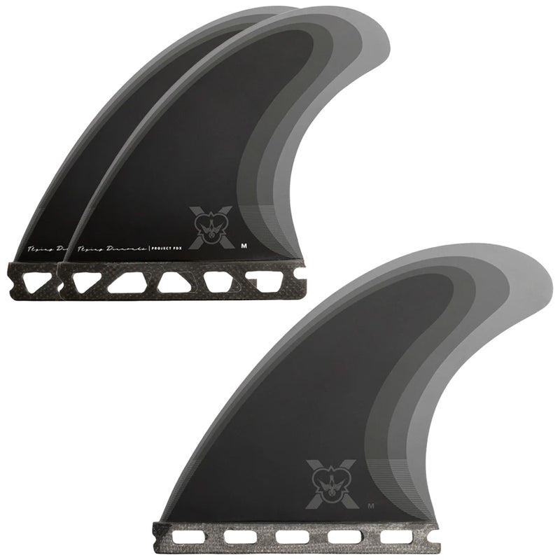 Load image into Gallery viewer, Flying Diamonds FDX-1 Single Tab Tri-Fin Set 2

