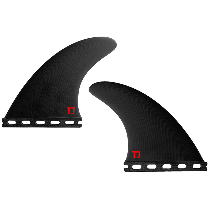 Load image into Gallery viewer, Flying Diamonds Taylor Jensen Single Tab Quad Rear Fin Set 2
