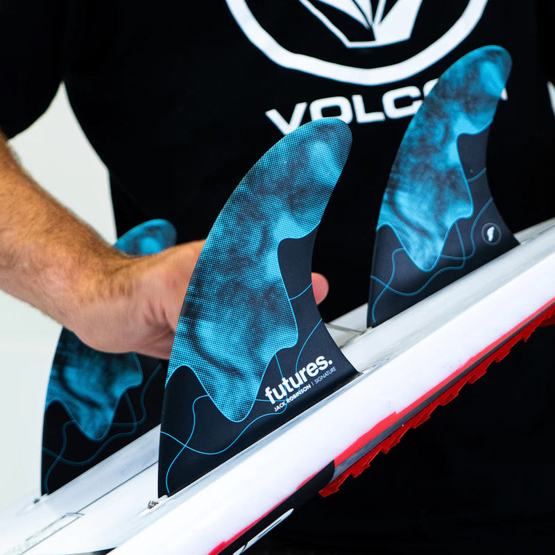 Load image into Gallery viewer, Futures Jack Robinson Honeycomb Tri-Fin Set 4

