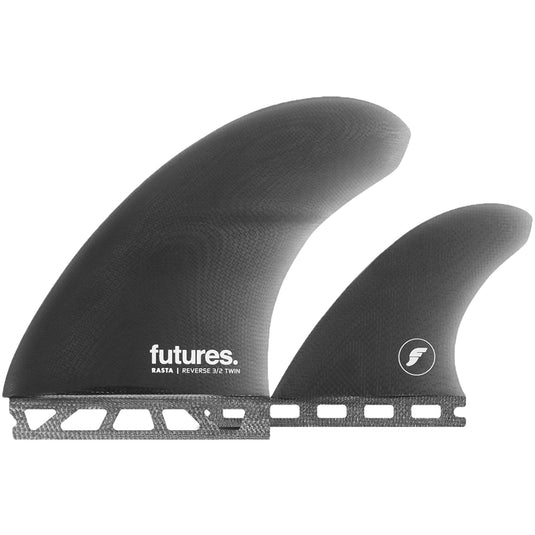 Futures Rasta Reverse 3/2 Twin + 1 Fin Set 1