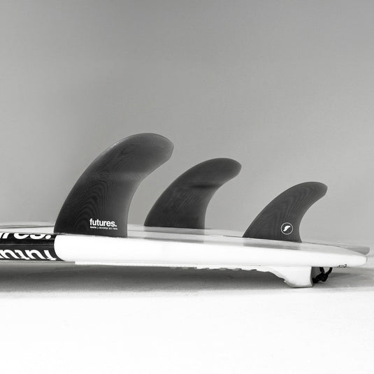 Futures Rasta Reverse 3/2 Twin + 1 Fin Set 3
