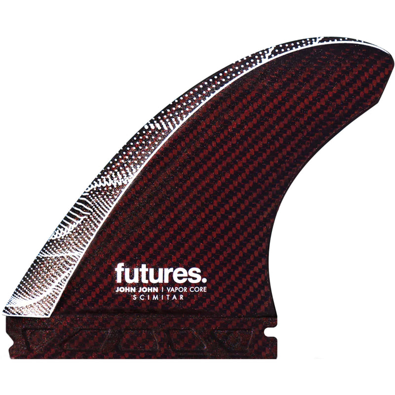 Load image into Gallery viewer, Futures John John Florence Signature Scimitar Vapor Core Tri-Fin Set 4
