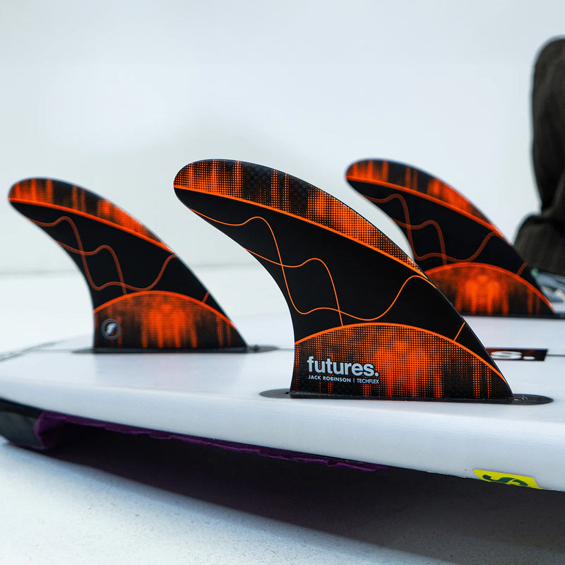 Load image into Gallery viewer, Futures Jack Robinson Techflex Tri-Fin Set 4
