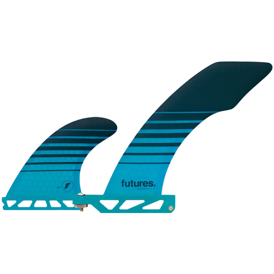 Futures Hatchet 2 + 1 Single Fin Set 1