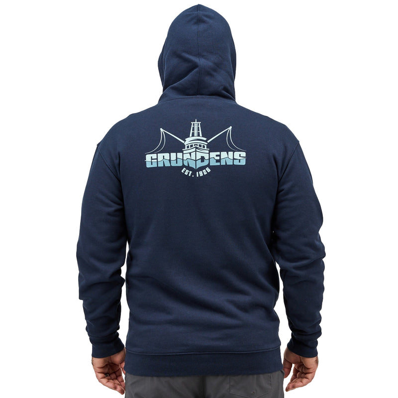 Load image into Gallery viewer, Grundéns Logo Boat Pullover Hoodie 5
