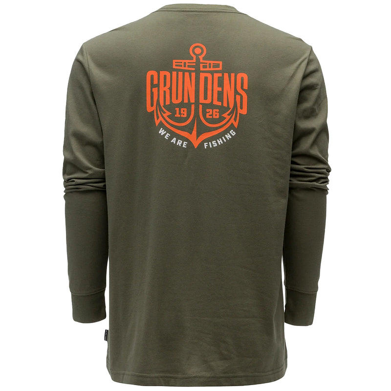 Load image into Gallery viewer, Grundéns Logo Anchor Long Sleeve T-Shirt 2
