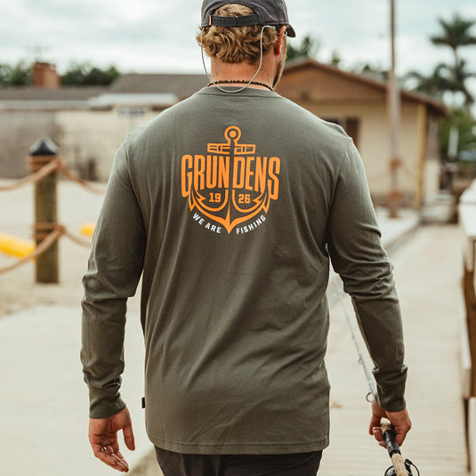 Grundéns Logo Anchor Long Sleeve T-Shirt 6