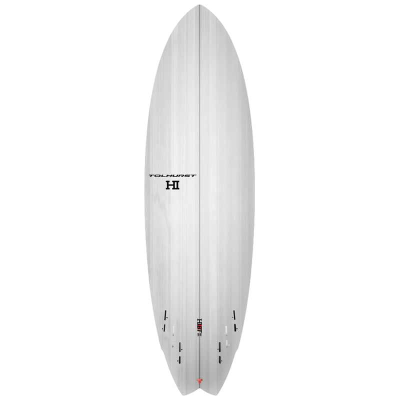 Load image into Gallery viewer, Harley Ingleby HIBT 3+3 Thunderbolt Red Surfboard 6

