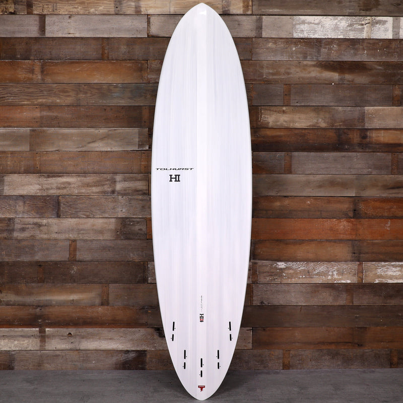 Load image into Gallery viewer, Harley Ingleby Mid 6 Thunderbolt Red 7'0 × 20 ½ × 2 ⅝ Surfboard - Candy/White 2
