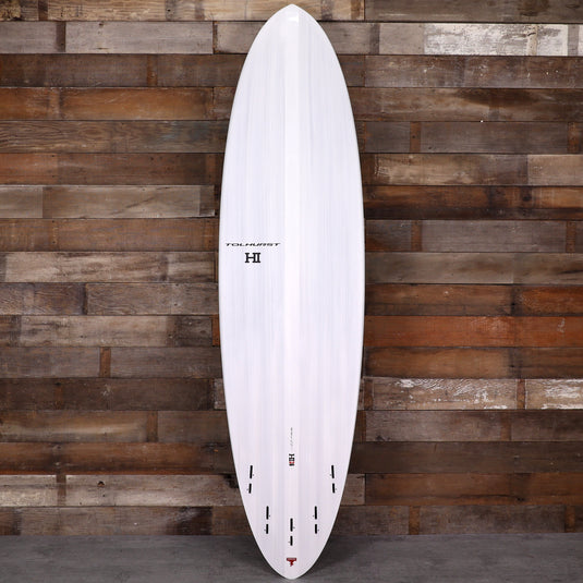 Harley Ingleby Mid 6 Thunderbolt Red 7'0 × 20 ½ × 2 ⅝ Surfboard - Candy/White 2