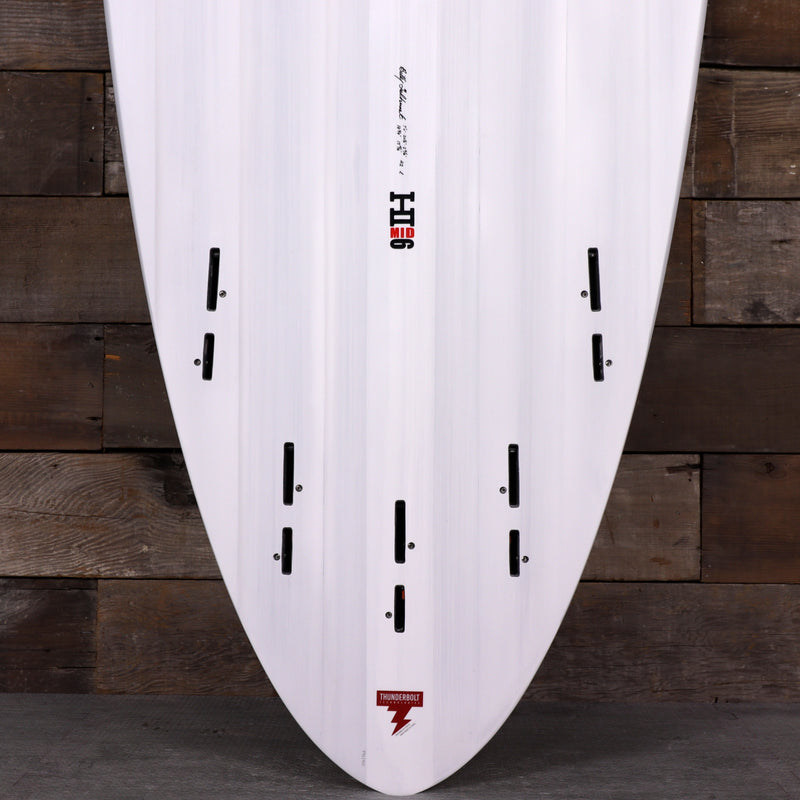 Load image into Gallery viewer, Harley Ingleby Mid 6 Thunderbolt Red 7'0 × 20 ½ × 2 ⅝ Surfboard - Candy/White 3
