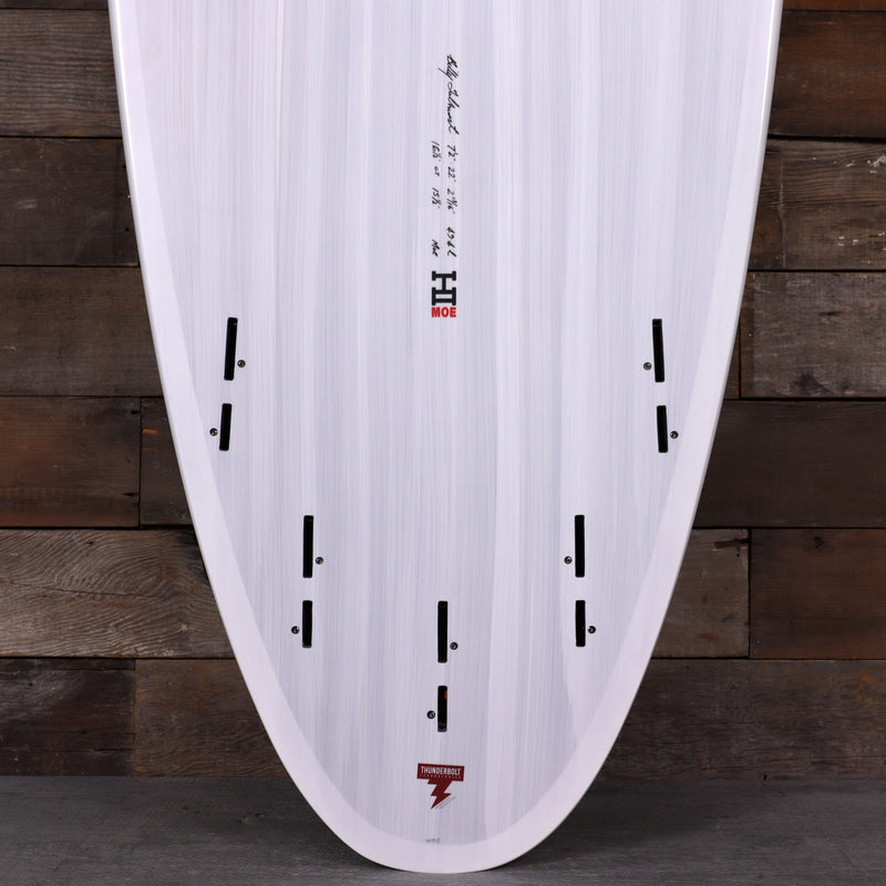 Load image into Gallery viewer, Harley Ingleby Moe Thunderbolt Red 7'2 × 22 × 2 13/16 Surfboard - Candy/White 3
