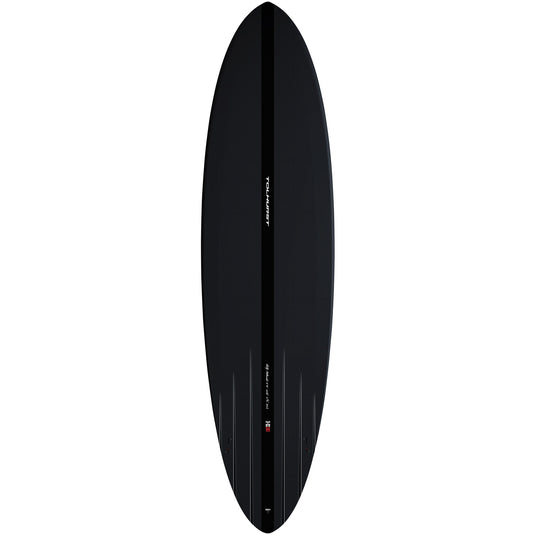 Harley Ingleby Mid 6 Mini Twin Thunderbolt Black Surfboard 2