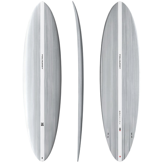Harley Ingleby Mid 6 Mini Twin Thunderbolt Red Surfboard 8