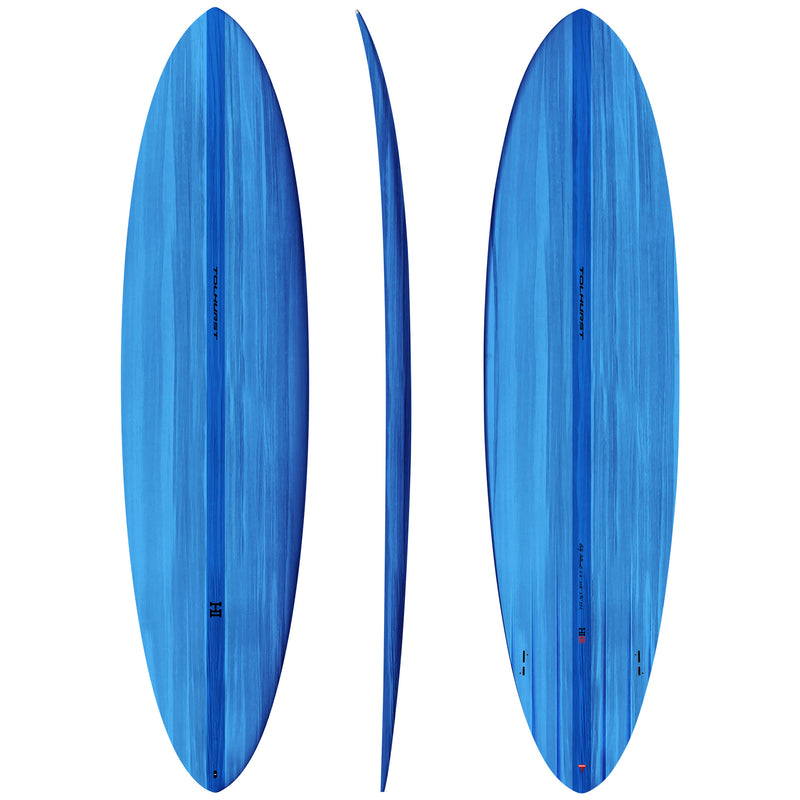 Load image into Gallery viewer, Harley Ingleby Mid 6 Mini Twin Thunderbolt Red Surfboard 4
