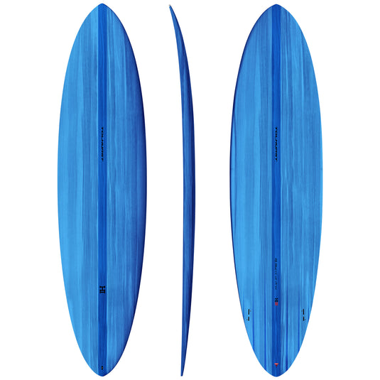 Harley Ingleby Mid 6 Mini Twin Thunderbolt Red Surfboard 4