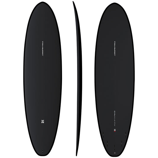 Harley Ingleby Moe Mini Thunderbolt Black Surfboard 4