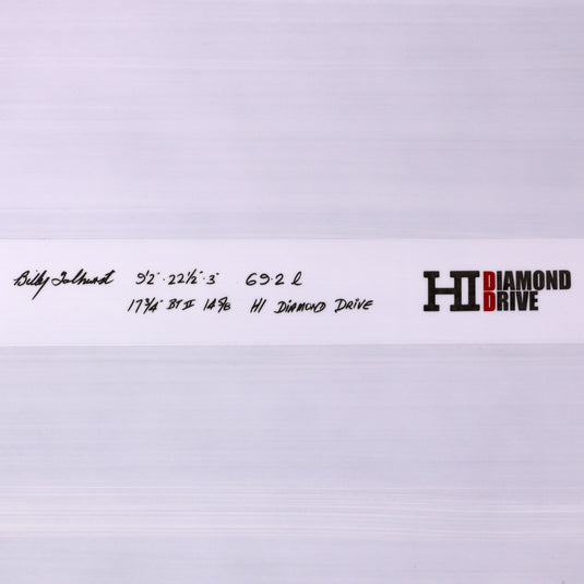 Harley Ingleby Diamond Thunderbolt Red 9'2 × 22 ½ × 3 Surfboard - White 4