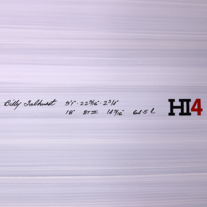 Load image into Gallery viewer, Harley Ingleby HI4 Thunderbolt Red 9'1 × 22 9/16 × 2 ¾ Surfboard - Candy/White 4
