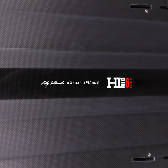 Harley Ingleby Series Mid 6 Mini Thunderbolt Black 6'4 × 20 × 2 ⅝ Surfboard - Full Carbon 4