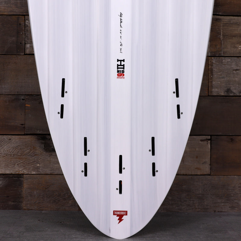 Load image into Gallery viewer, Harley Ingleby Series Mid 6 Mini Thunderbolt Red 6'4 × 20 × 2 ⅝ Surfboard - Candy/White 3
