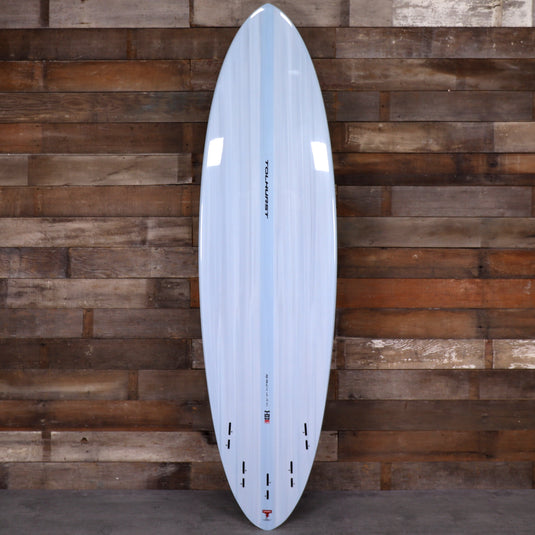 Harley Ingleby Series Mid 6 Mini Thunderbolt Red 6'8 × 20 ¼ × 2 11/16 Surfboard - Light Blue 2