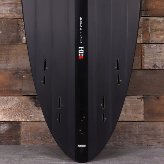 Harley Ingleby Mid 6 Mini Thunderbolt Black 6'4 × 20 × 2 ⅝ Surfboard - Full Carbon 3