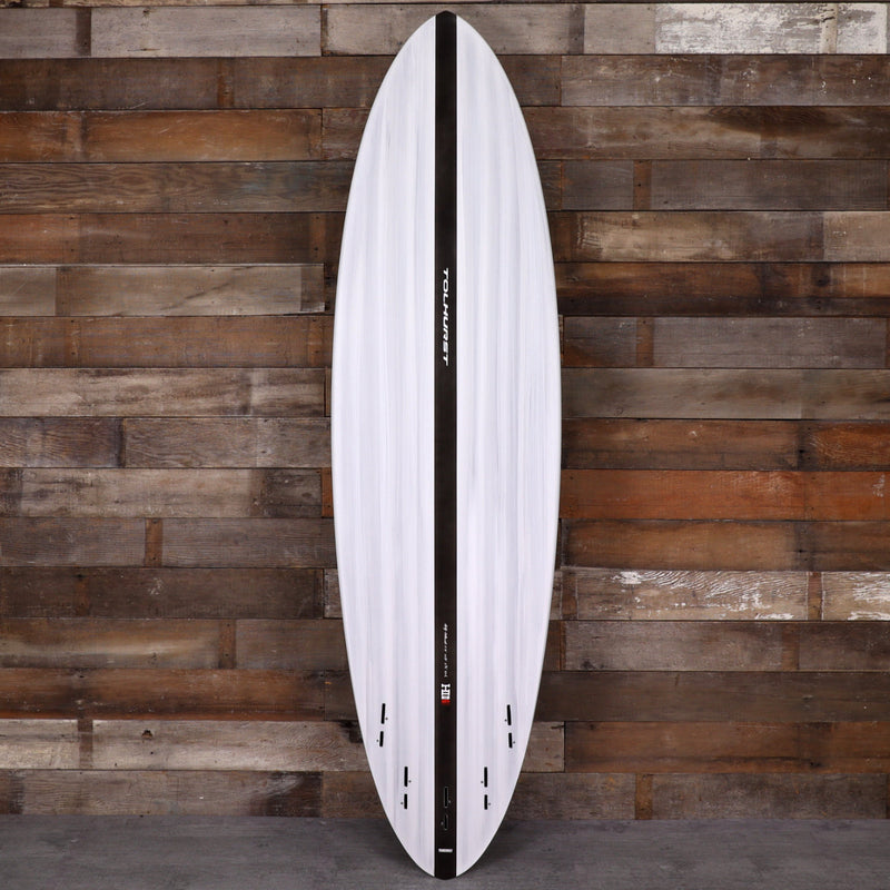 Load image into Gallery viewer, Harley Ingleby Series Mid 6 Mini Thunderbolt Black 6'8 × 20 ¼ × 2 11/16 Surfboard - Gray/Carbon 2
