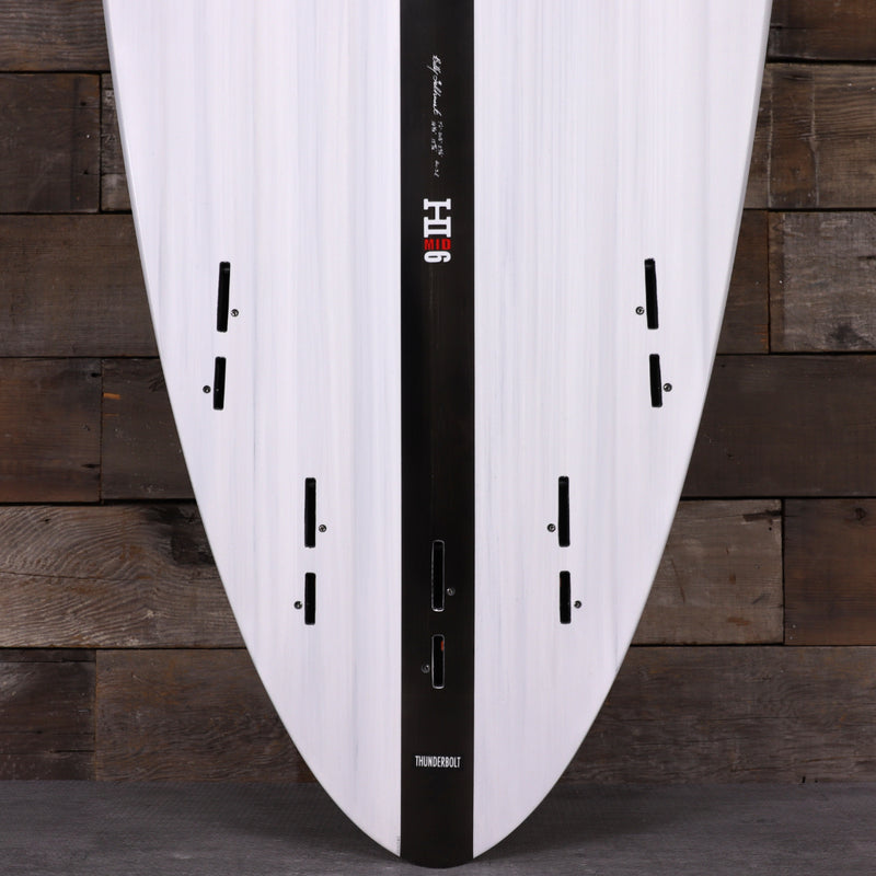 Load image into Gallery viewer, Harley Ingleby Series Mid 6 Thunderbolt Black 7'0 × 20 ½ × 2 ⅝ Surfboard - Gray/Carbon 3
