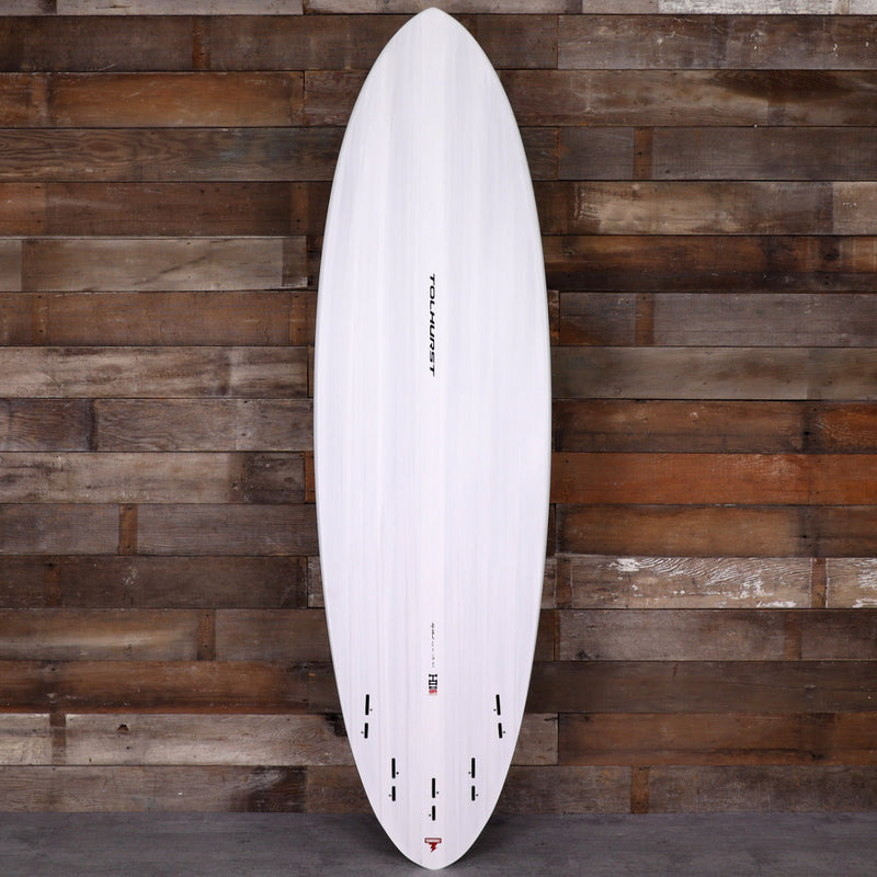Load image into Gallery viewer, Harley Ingleby Mid 6 Mini Thunderbolt Red 6'4 × 20 × 2 ⅝ Surfboard - Candy/White 2
