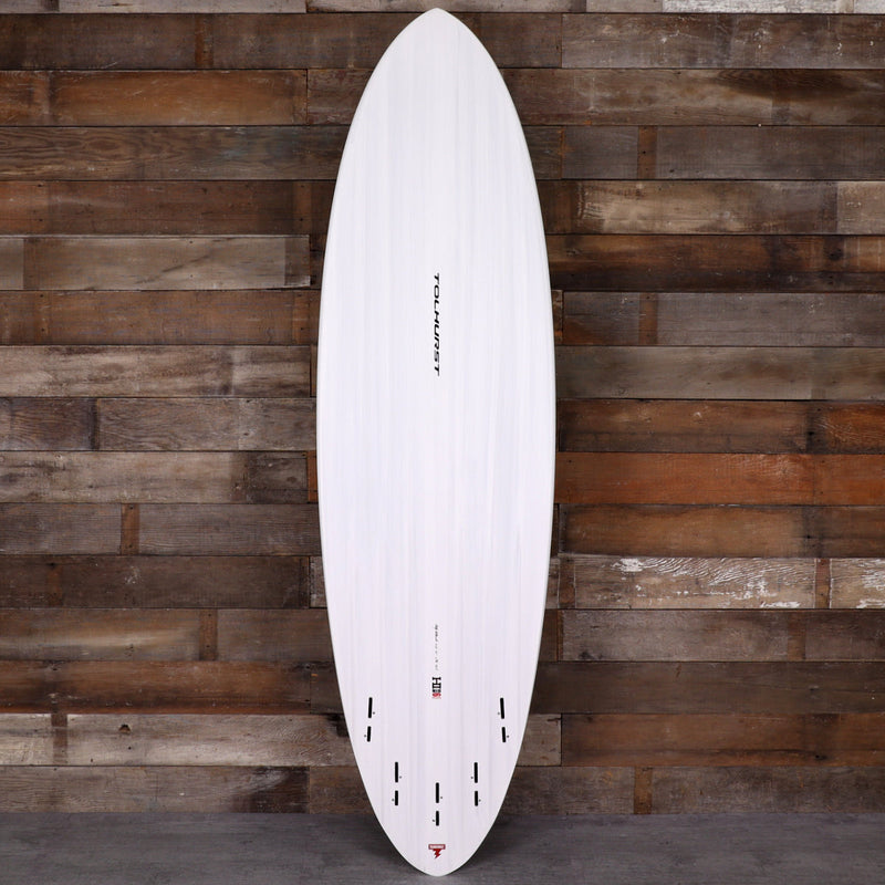 Load image into Gallery viewer, Harley Ingleby Mid 6 Mini Thunderbolt Red 6'4 × 20 × 2 ⅝ Surfboard - Candy/White • DAMAGED 2
