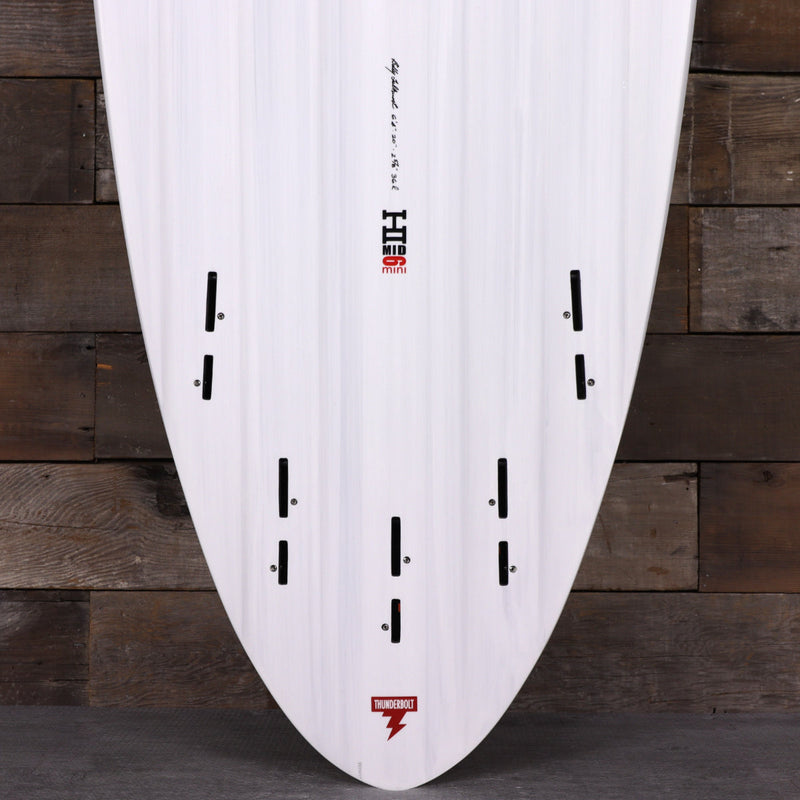 Load image into Gallery viewer, Harley Ingleby Mid 6 Mini Thunderbolt Red 6'4 × 20 × 2 ⅝ Surfboard - Candy/White • DAMAGED 3
