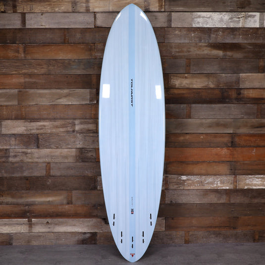 Harley Ingleby Mid 6 Thunderbolt Red 7'0 × 20 ½ × 2 ⅝ Surfboard - Light Blue 2