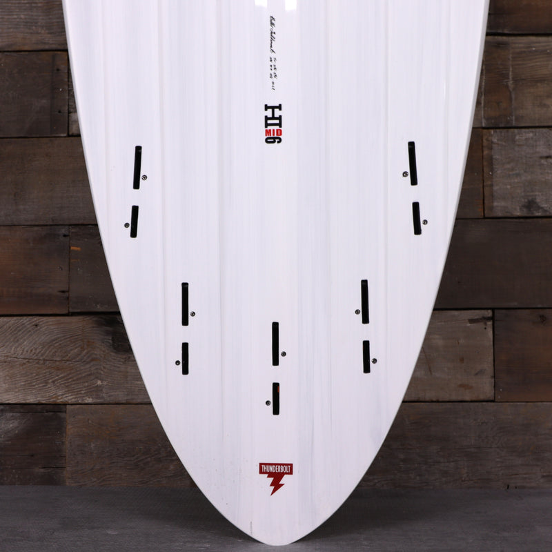 Load image into Gallery viewer, Harley Ingleby Mid 6 Thunderbolt Red 7'10 × 21 ¼ × 2 ¾ Surfboard - Candy/White 3
