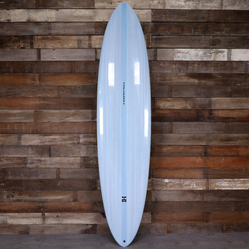 Load image into Gallery viewer, Harley Ingleby Mid 6 Thunderbolt Red 7'10 × 21 ¼ × 2 ¾ Surfboard - Light Blue 1
