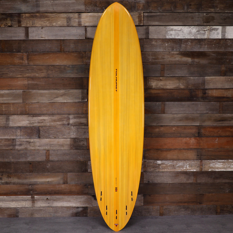 Load image into Gallery viewer, Harley Ingleby Mid 6 Thunderbolt Red 7'6 × 21 × 2 ¾ Surfboard - Orange • DAMAGED 3
