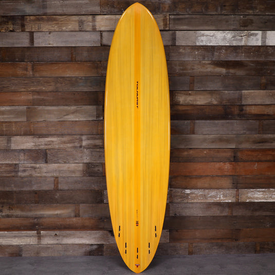 Harley Ingleby Mid 6 Thunderbolt Red 7'6 × 21 × 2 ¾ Surfboard - Orange • DAMAGED 3