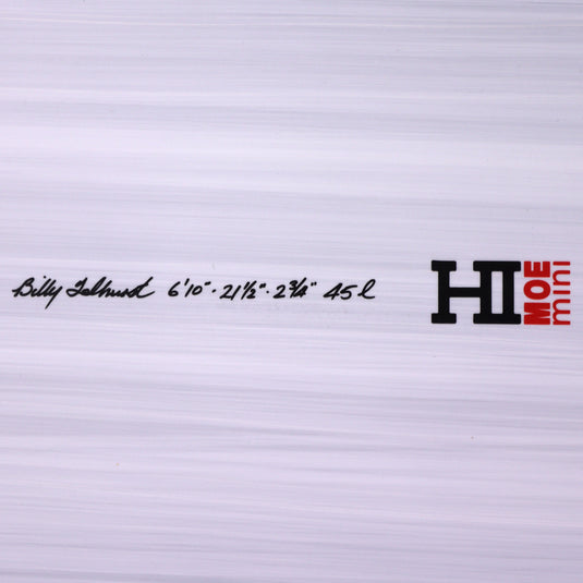 Harley Ingleby Series Moe Mini Thunderbolt Red 6'10 × 21 ½ × 2 ¾ Surfboard - Candy/White 4