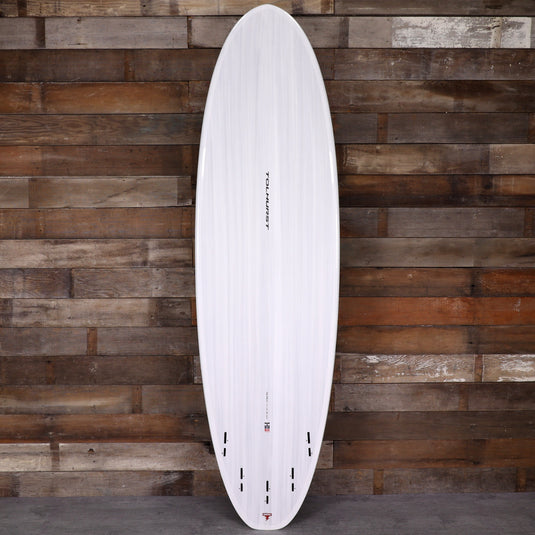 Harley Ingleby Moe Mini Thunderbolt Red 6'10 × 21 ½ × 2 ¾ Surfboard - Candy/White 2