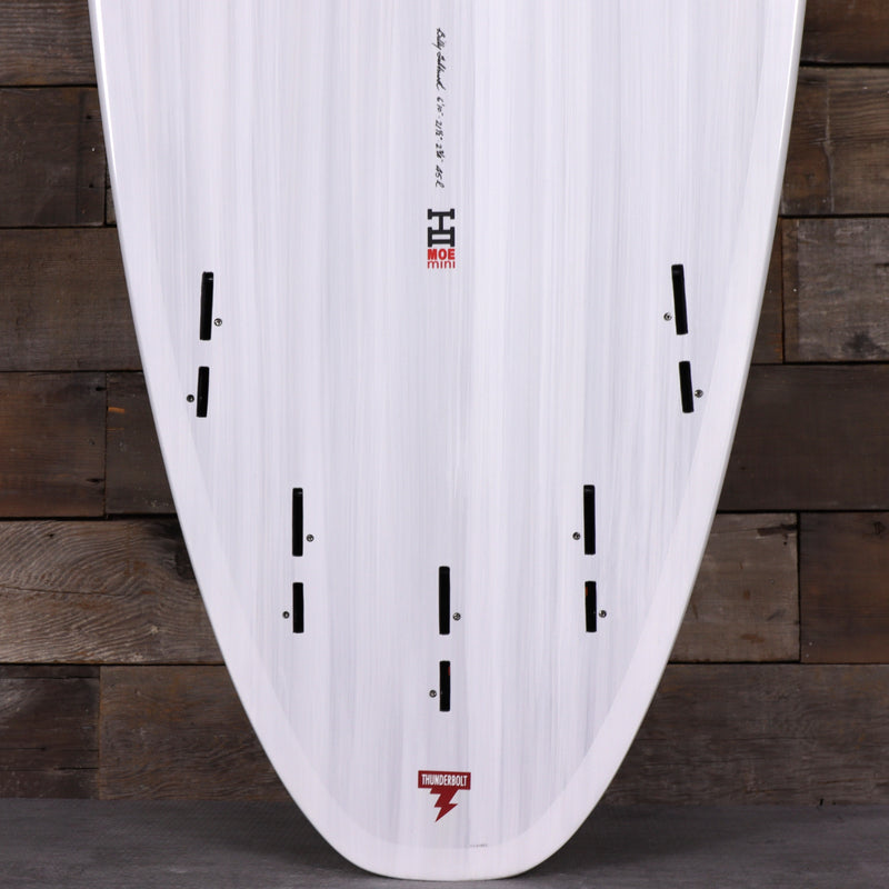 Load image into Gallery viewer, Harley Ingleby Moe Mini Thunderbolt Red 6'10 × 21 ½ × 2 ¾ Surfboard - Candy/White 3
