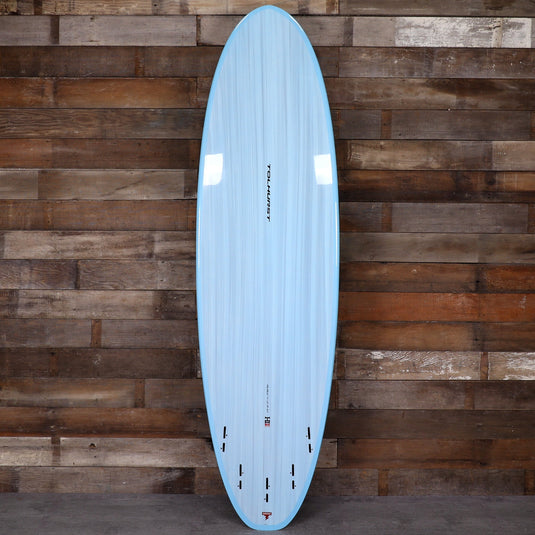 Harley Ingleby Moe Mini Thunderbolt Red 6'10 × 21 ½ × 2 ¾ Surfboard - Light Blue 2