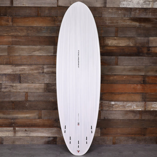 Harley Ingleby Moe Mini Thunderbolt Red 6'6 × 21 ½ × 2 ⅝ Surfboard - Candy/White 2