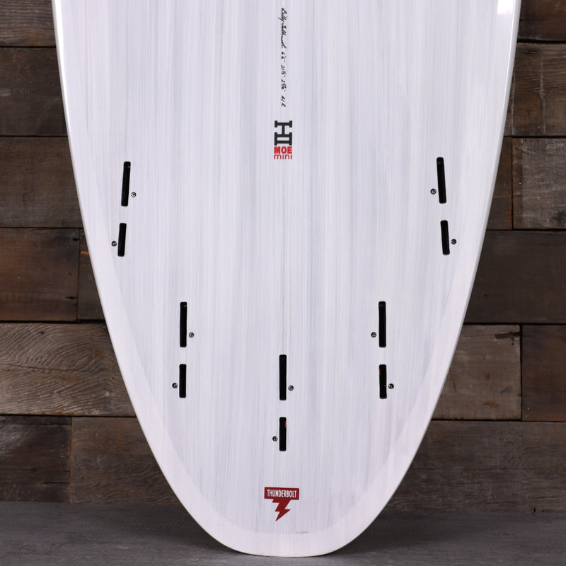 Load image into Gallery viewer, Harley Ingleby Moe Mini Thunderbolt Red 6'6 × 21 ½ × 2 ⅝ Surfboard - Candy/White 3
